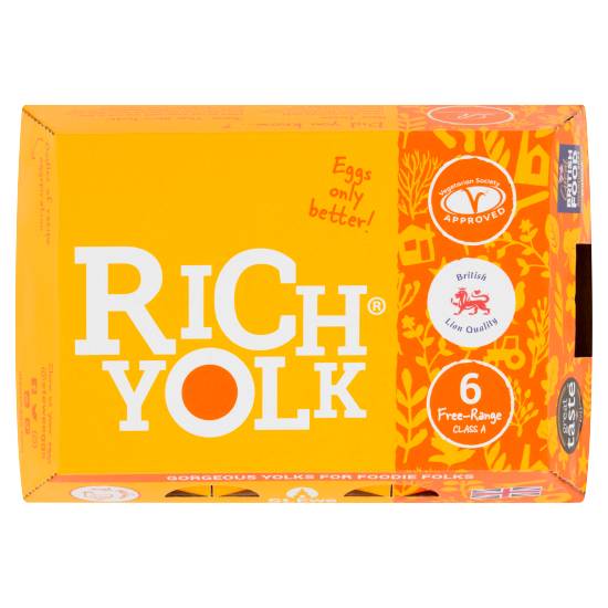 St. Ewe Rich Yolk Free- Range Eggs (6 pack)