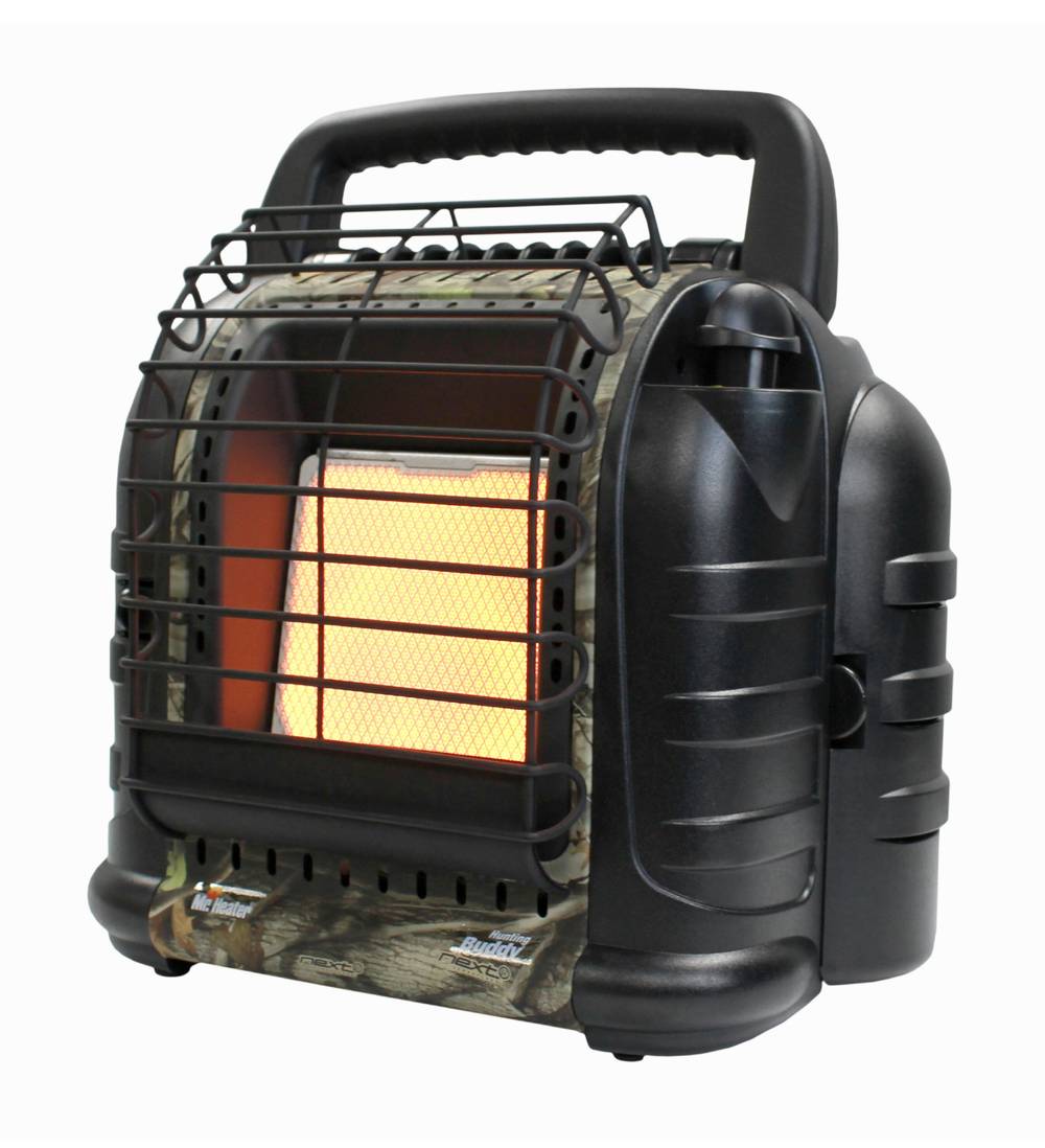 Mr. Heater Camo Hunting Buddy 12000-BTU Indoor/Outdoor Portable Radiant Propane Heater | F232035