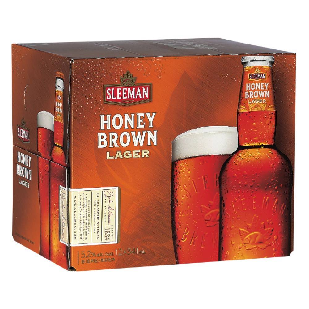 Sleeman Honey Brown Lager 5.2 Alc/Vol Beer Delivery Near Me Order