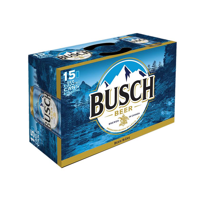 Busch Lager  (15 Cans, 355ml)