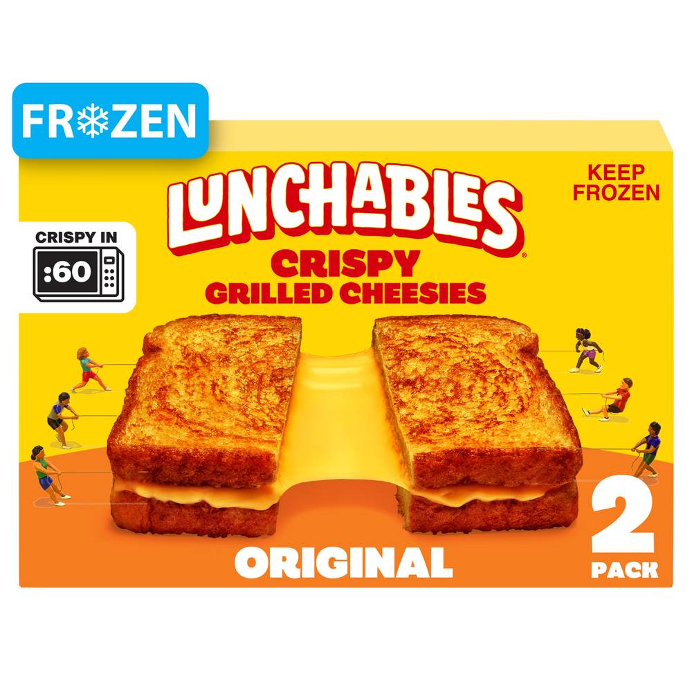 Lunchables Crispy Grilled Cheesies Sandwiches (5.71 oz, 2 ct)