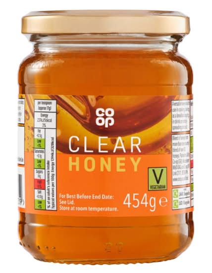 Co-op Clear Honey (454g)