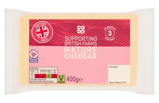 Co-op Mature Cheddar 400g