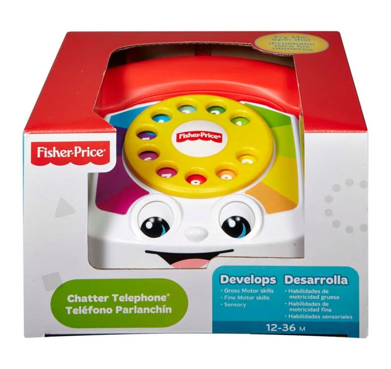 Fisher-Price · Teléfono parlanchín (400 g)