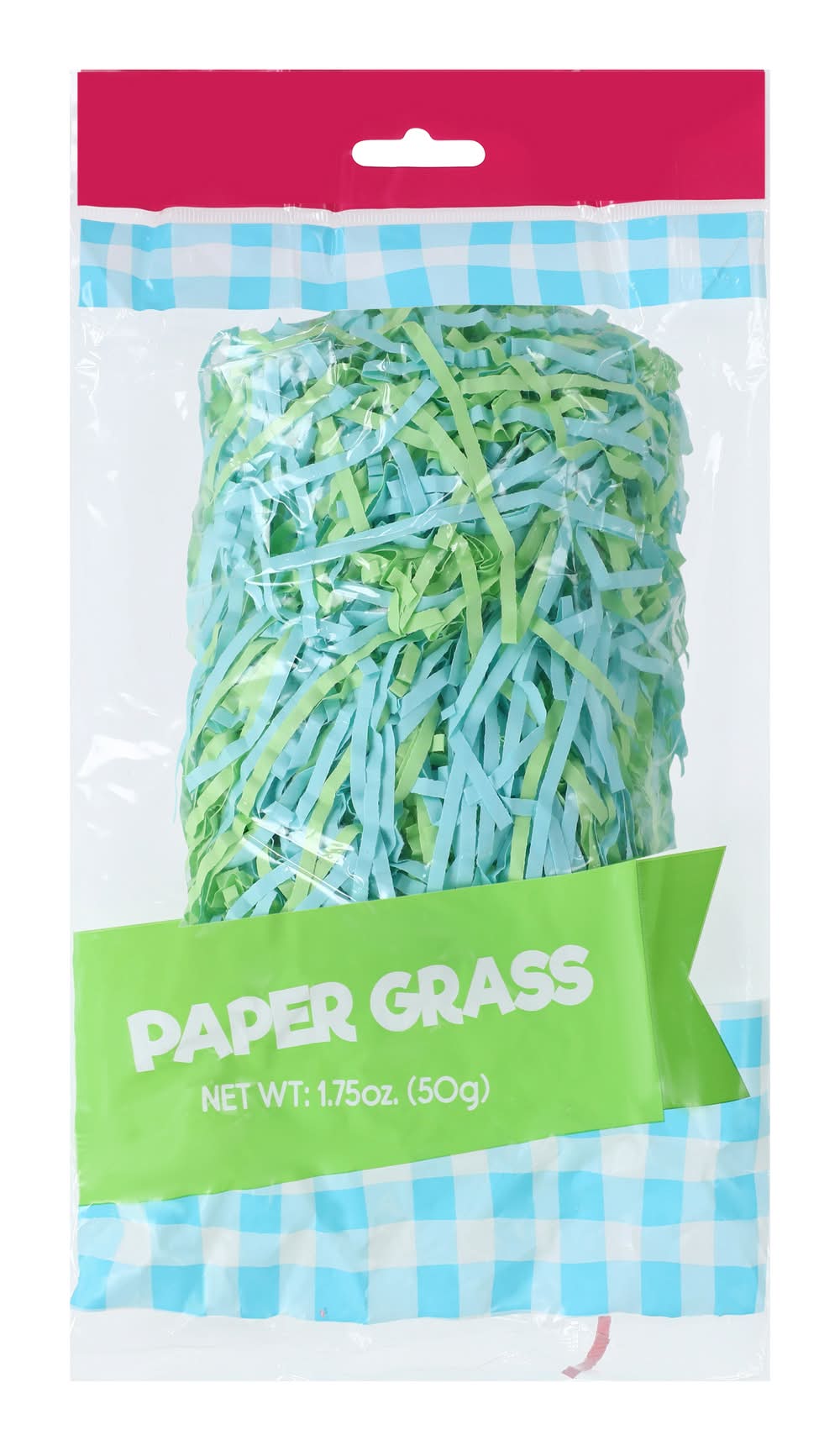 Easter Paper Grass 1.75oz Blue/Green