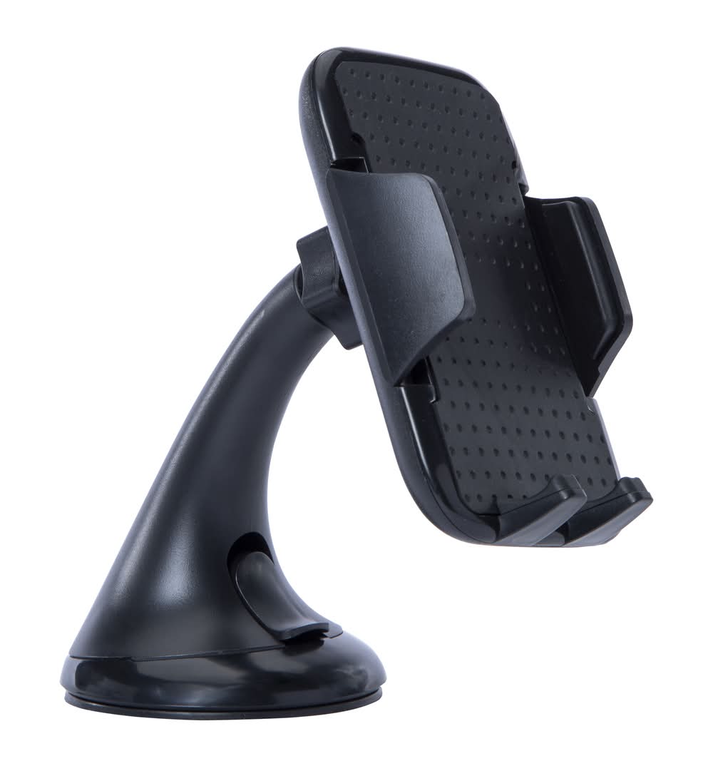 Heavy-Duty Phone/Gps Suction Car Mount Black
