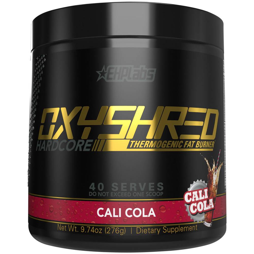 Ehp Labs Oxyshred Hardcore Thermogenic Fat Burner (cali cola)