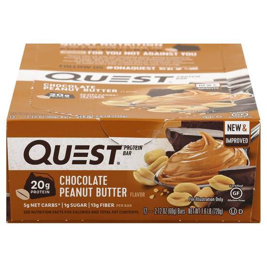 Quest Protein Bar (chocolate peanut butter )
