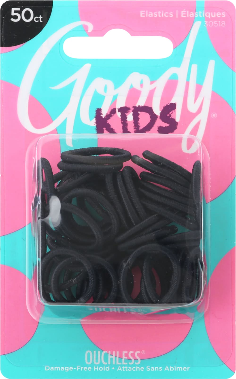 Goody Ouchless No Metal Gentle Elastics Assorted Color (1.1 oz)
