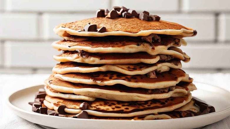 Chocolate Chip Pancakes (3 Stack)