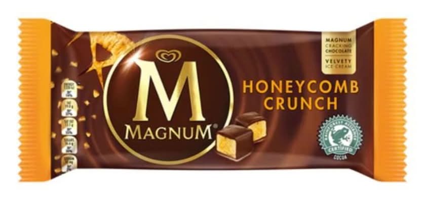 Streets Magnum Honeycomb Crunch Ice Cream 107ml