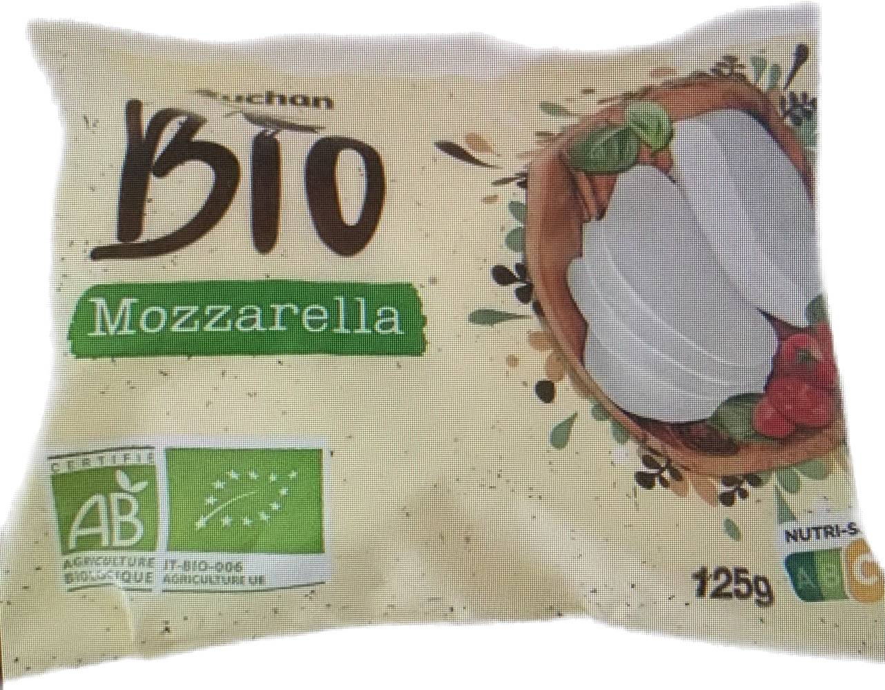Auchan - Mozzarella bio (125g)