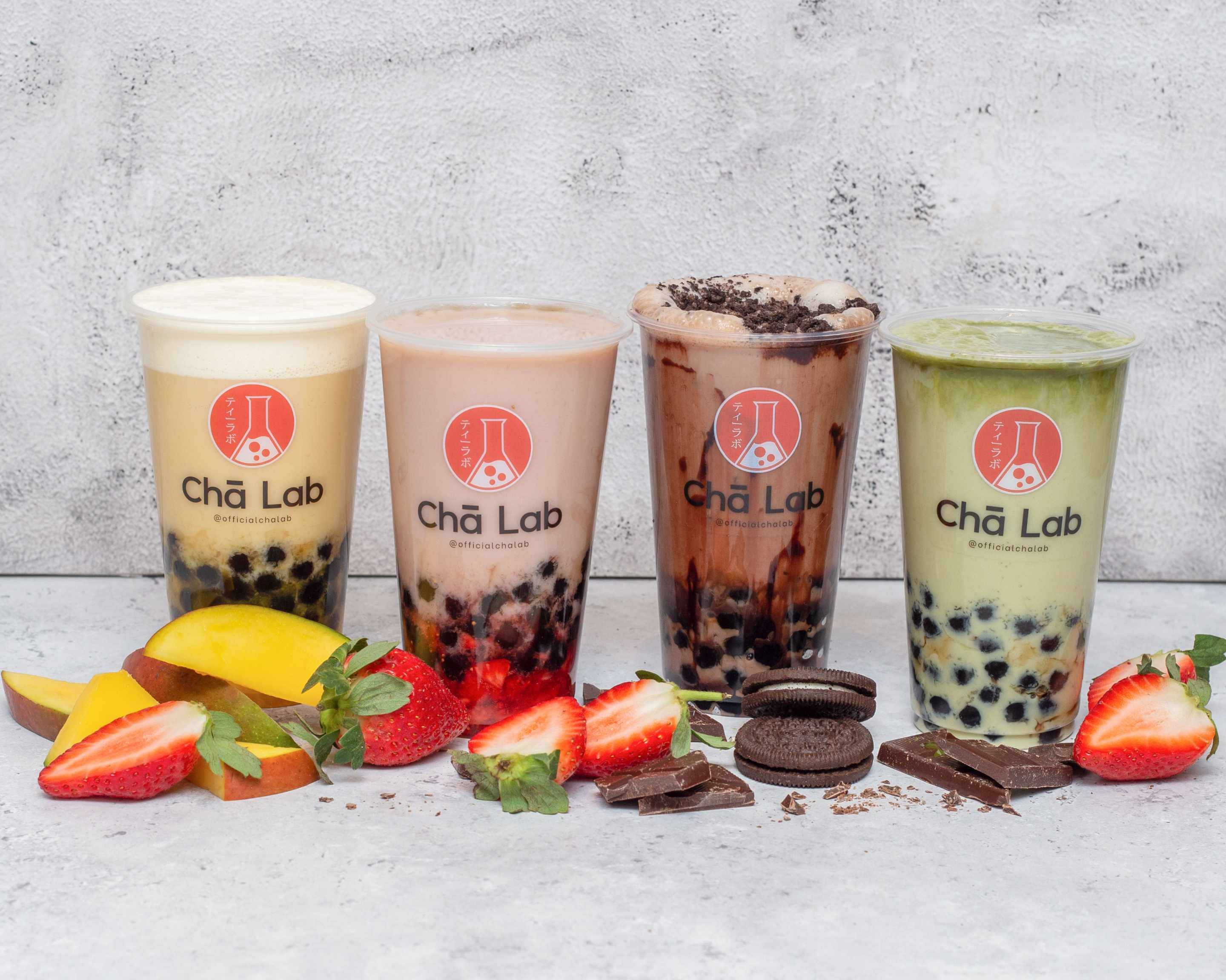 Cha Lab Canterbury Bubble Milk Tea Menu Takeaway in Brighton