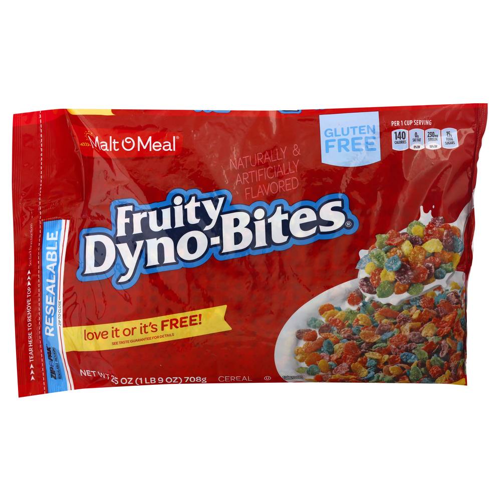 Malt-O-Meal Fruity Cereal Dyno-Bites