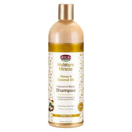 African Pride Honey & Coconut Oil Nourish & Shine Shampoo (16 fl oz)