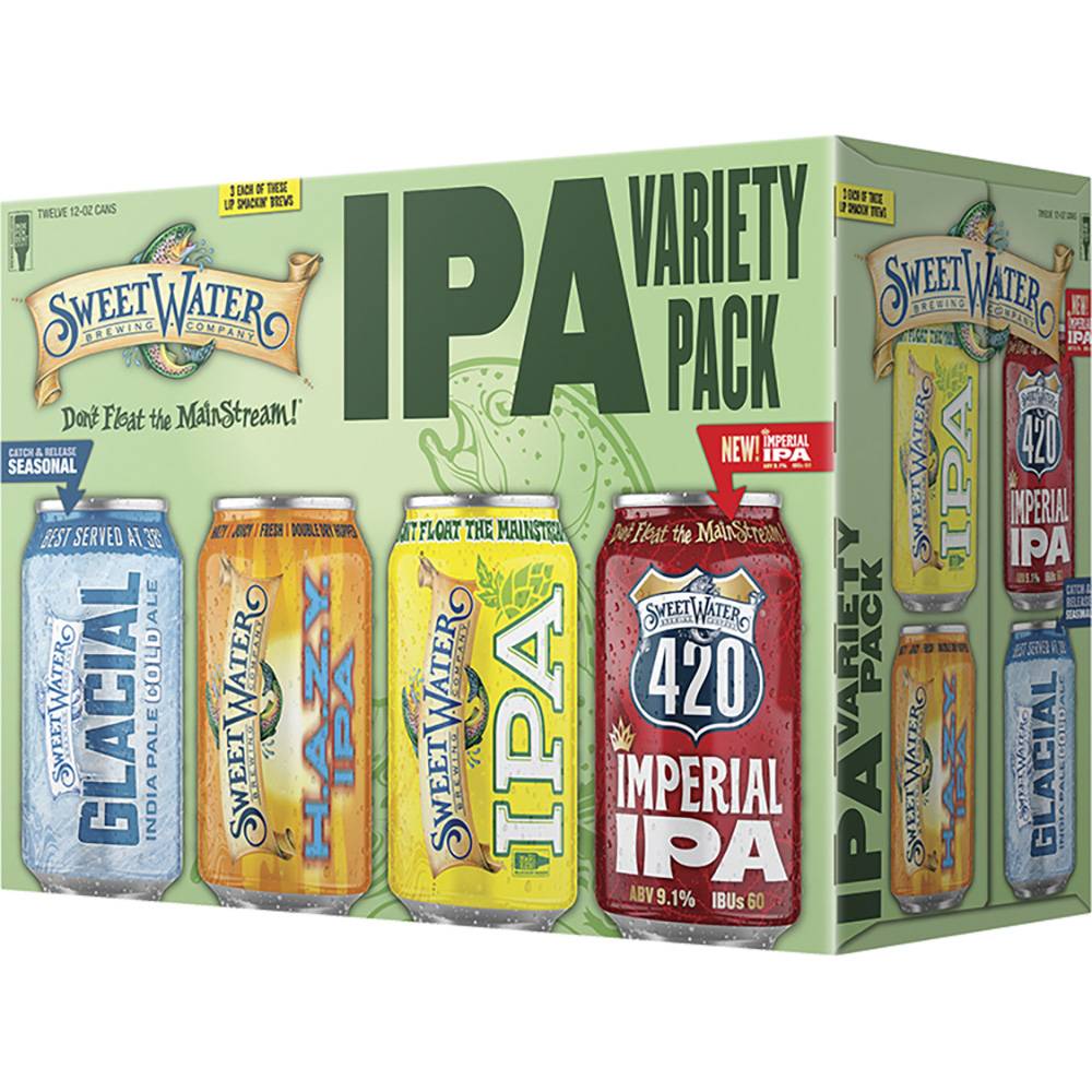 SweetWater IPA Variety Pack (12OZ)