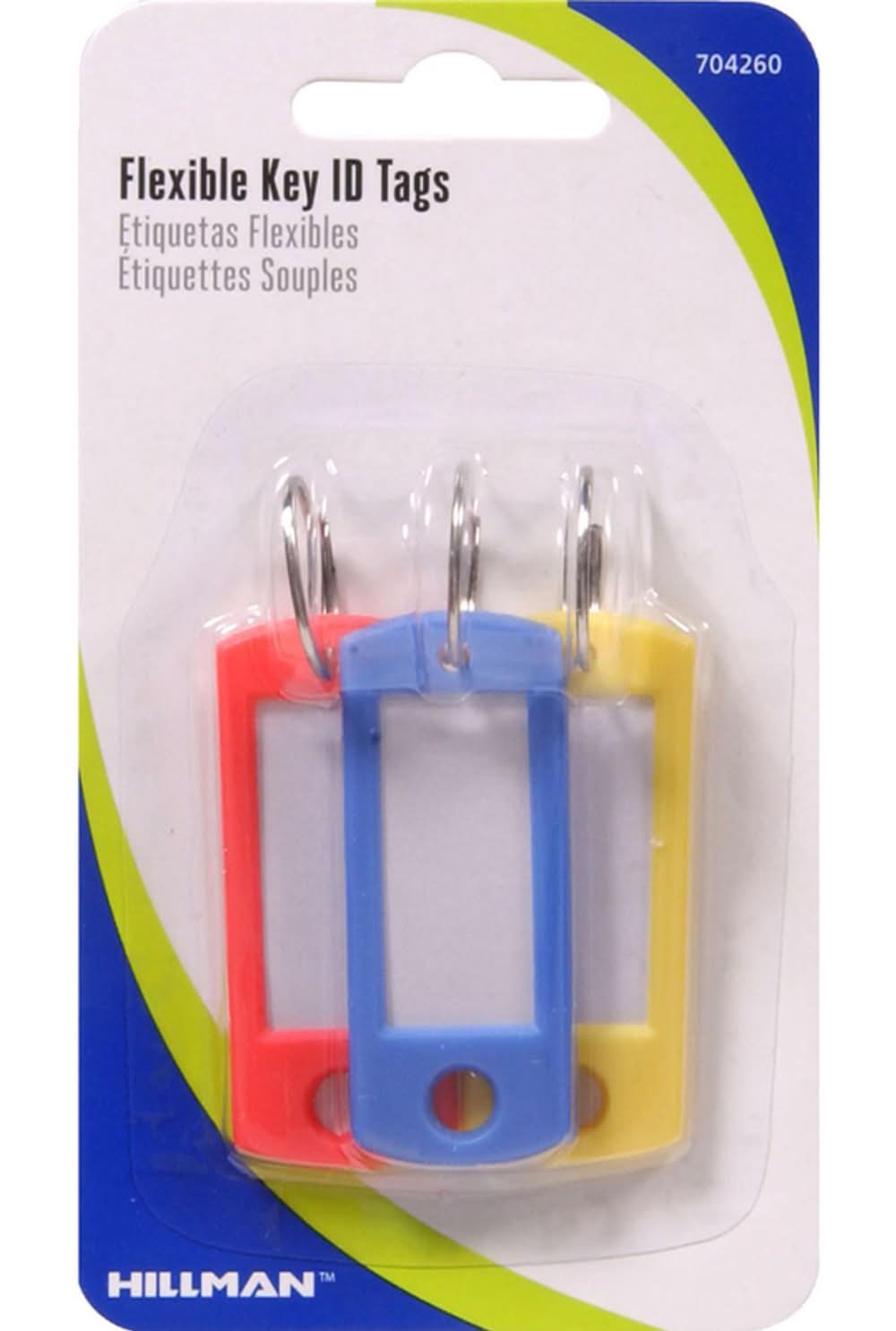 Hillman Metal/Paper Assorted Labeling Key Identifier