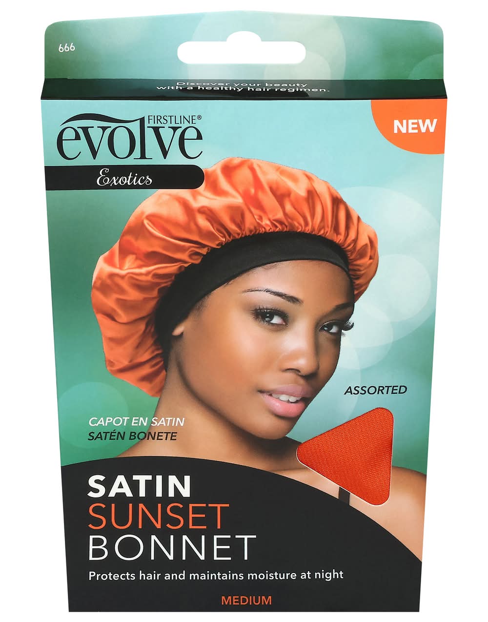 Evolve Exotics Assorted Satin Sunset Bonnet