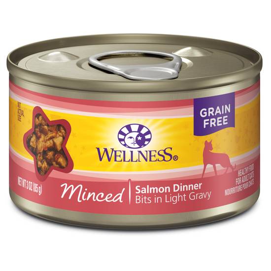 Wellness Complete Health Natural Grain Free Wet Canned For Cat Food (salmon)