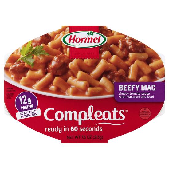 Hormel Compleats Beefy Mac & Cheese