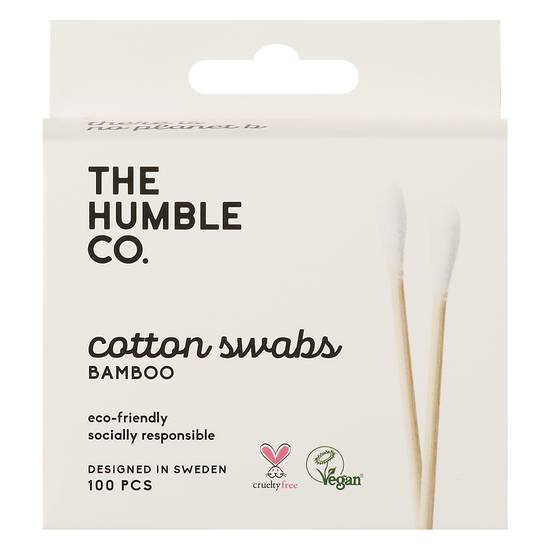The Humble Co. Bamboo Cotton Swabs (100 ct)