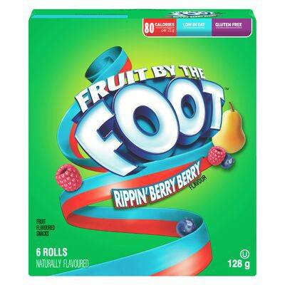 Fruit By the Foot Rippin' Berry Berry Fruit Flavoured Snacks (128 g)