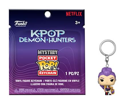 Funko® Mystery Pop! Netflix KPop Demon Hunters Vinyl Figure Keychain (Styles May Vary)