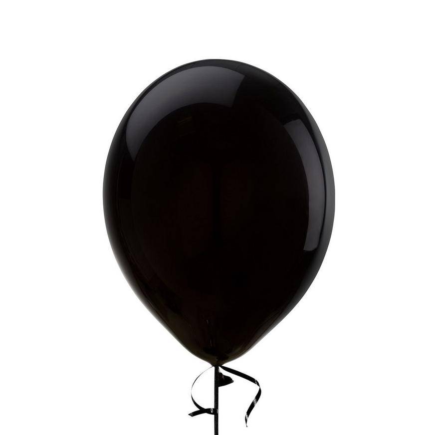 Party City Uninflated Balloon (12in/black)