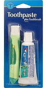 Procter & Gamble Dr. Fresh Dailies Toothbrush & Crest Whitening Plus Scope Toothpaste Travel Kit, Minty Fresh, 0.85 Oz.