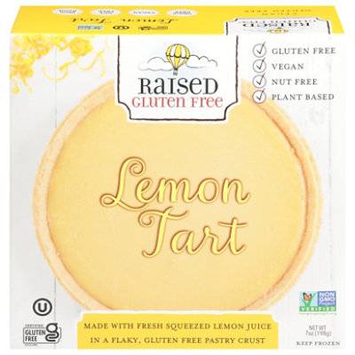 NATURAL DECADENCE Raised Gluten Free Lemon Meringue Less Pie (7 oz)