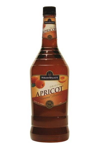 Hiram Walker Brandy Apricot (1L bottle)