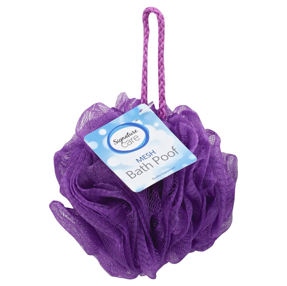 Signature Care Mesh Bath Poof