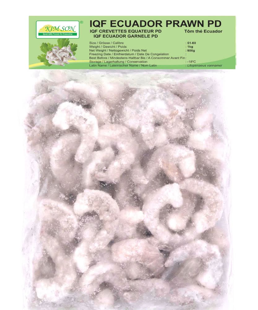 Kim Son Ecuador PD IQF 51/60 900g net