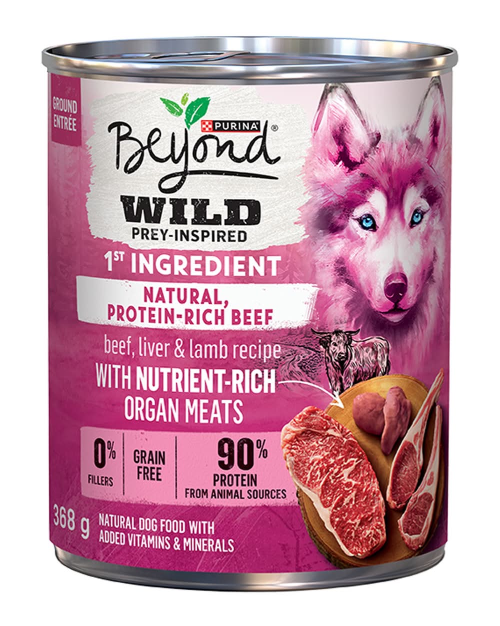 Curated visual reference: Visual Reference: Order Beyond Wild Beef Liver Lamb Recipe Wet Dog Food