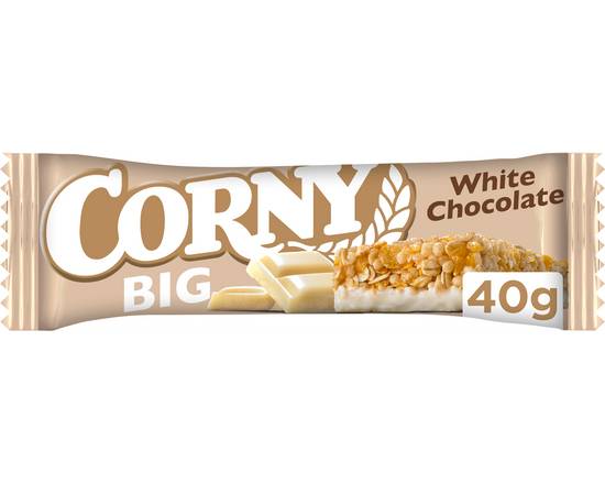 CORNY WHITE CHOCO 40G