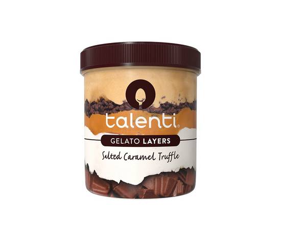 Order Talenti Layers Salted Caramel Truffle food online from Summer Shop store, Los Angeles on bringmethat.com