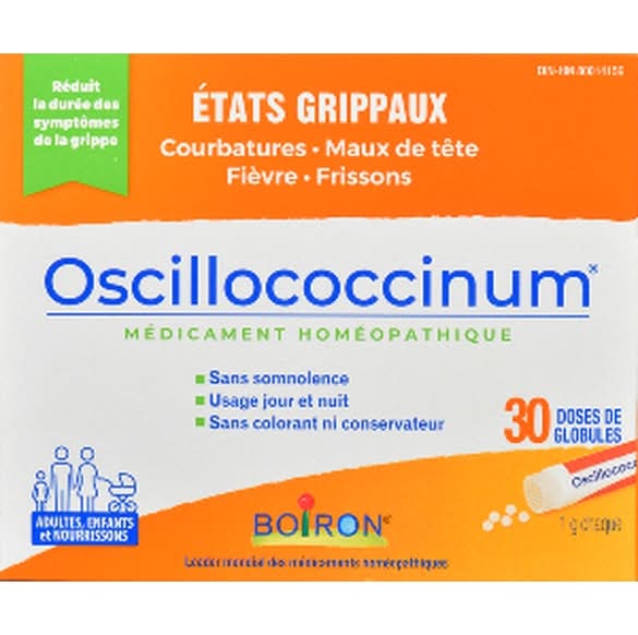 Boiron Oscilloccinum For Flu Like Symptoms (10 g)