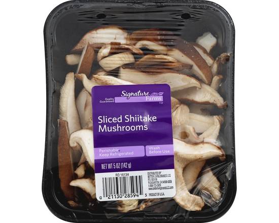 Signature Farms · Sliced Shiitake Mushrooms (5 oz)