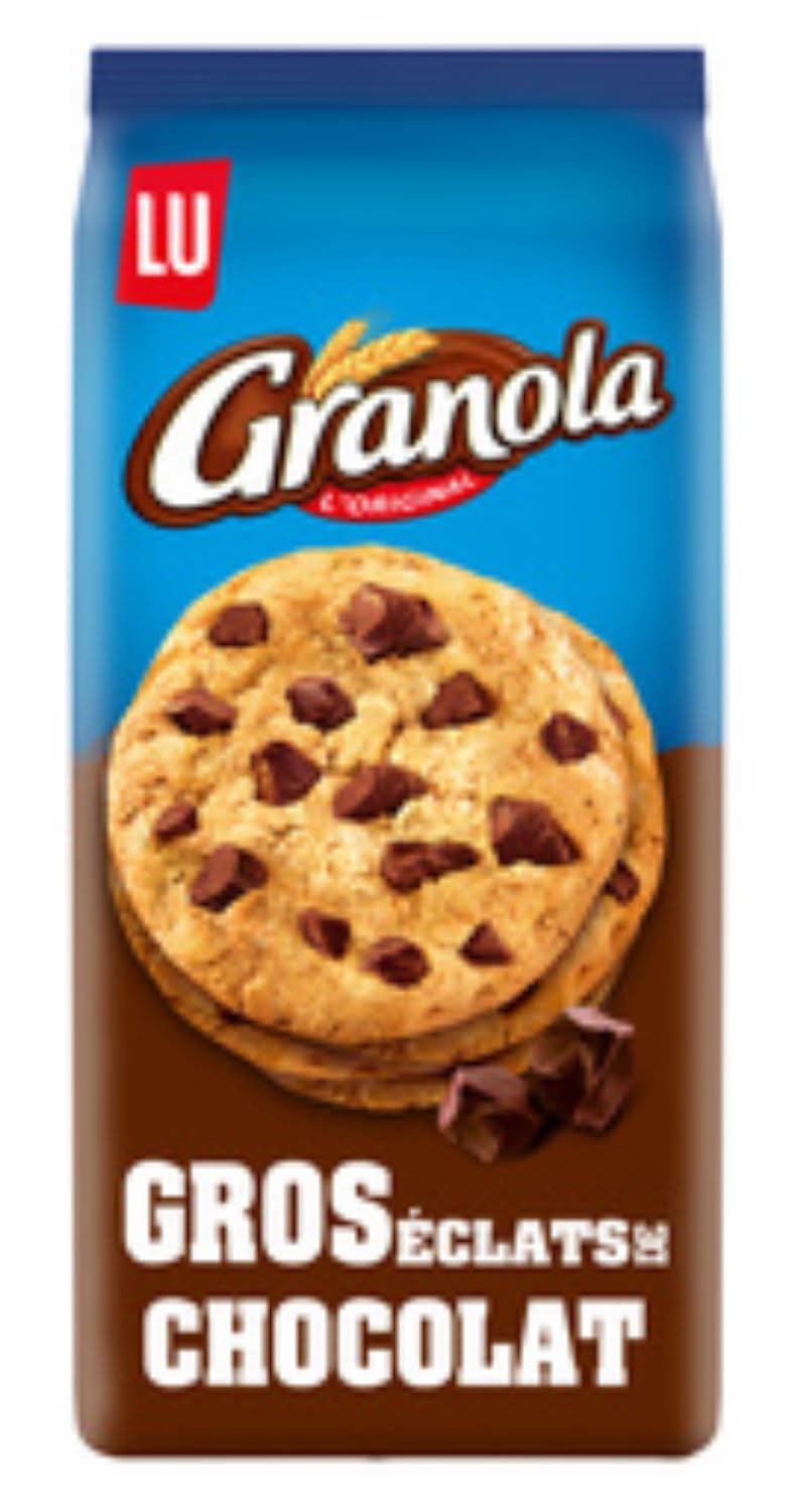LU - Granola biscuits gros aux éclats de chocolat (184g)