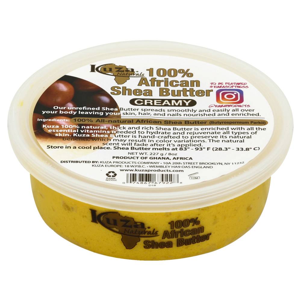 Kuza Shea Butter Yellow Cream (227 g)
