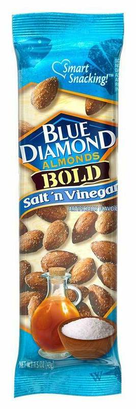 Blue Diamond Bold Salt 'n Vinegar Almonds 1.5oz