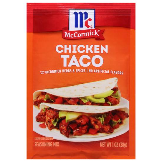Mccormick Chicken Taco Seasoning Mix