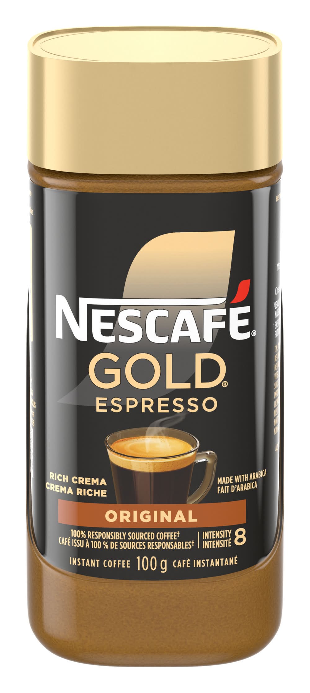 Nescafé Gold Espresso Instant Coffee, Original (100 g)