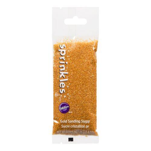 Save on Wilton Sprinkles Gold Sanding Sugar Order Online Delivery