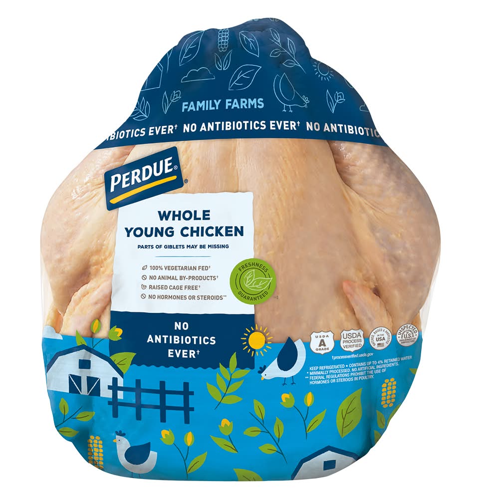 Perdue Antibiotic Free Whole Chicken