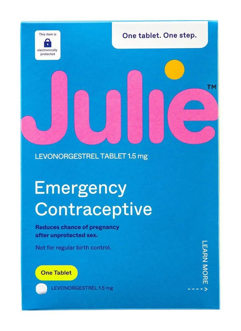 Julie Emergency Single Contraceptive Tablet 1.5 mg