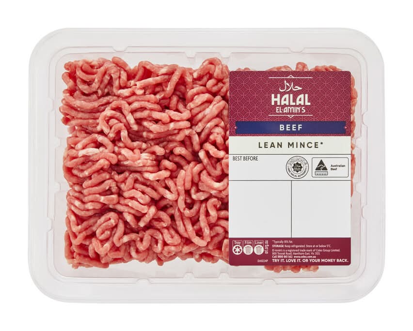 El-Amin's Lean Mince Halal Beef (500g)