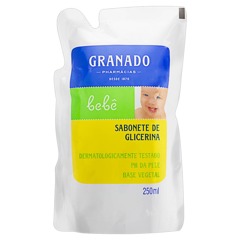 Granado · Refil de sabonete líquido de glicerina tradicional bebê (250 ml)