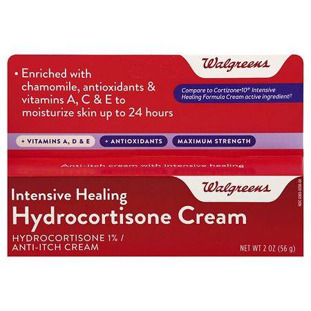 Walgreens Hydrocortisone 1% Intensive Healing