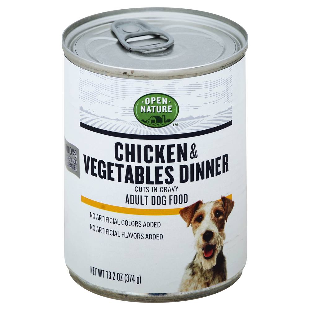 Open Nature Dog Food Chicken & Veg Gravy Dinner (13.2 oz)
